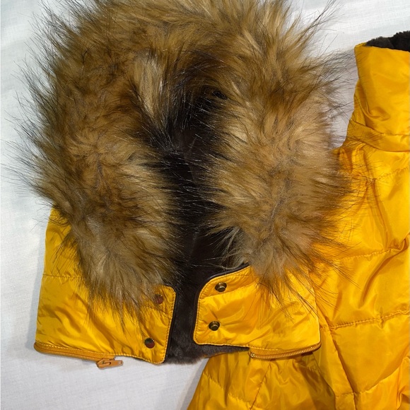 Zara Brown Faux Fur Outerwear - Picture 12 of 12